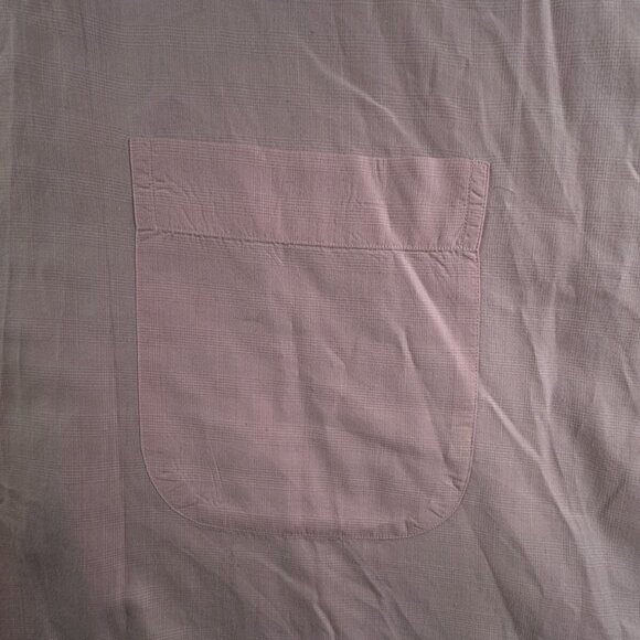 Gitman Bros For Nordstrom Pink Long Sleeve Button Up Shirt XL Men Check Cotton - Picture 12 of 16